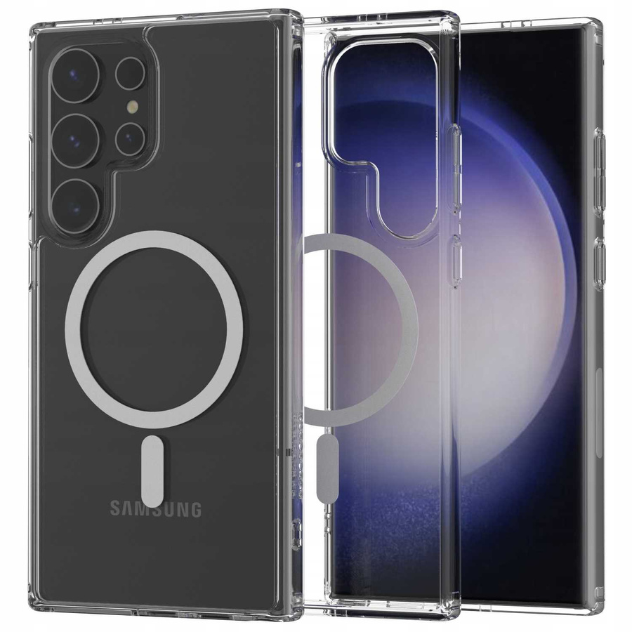 Spacecase Maciņš Clear Mag Galaxy S24 Ultra