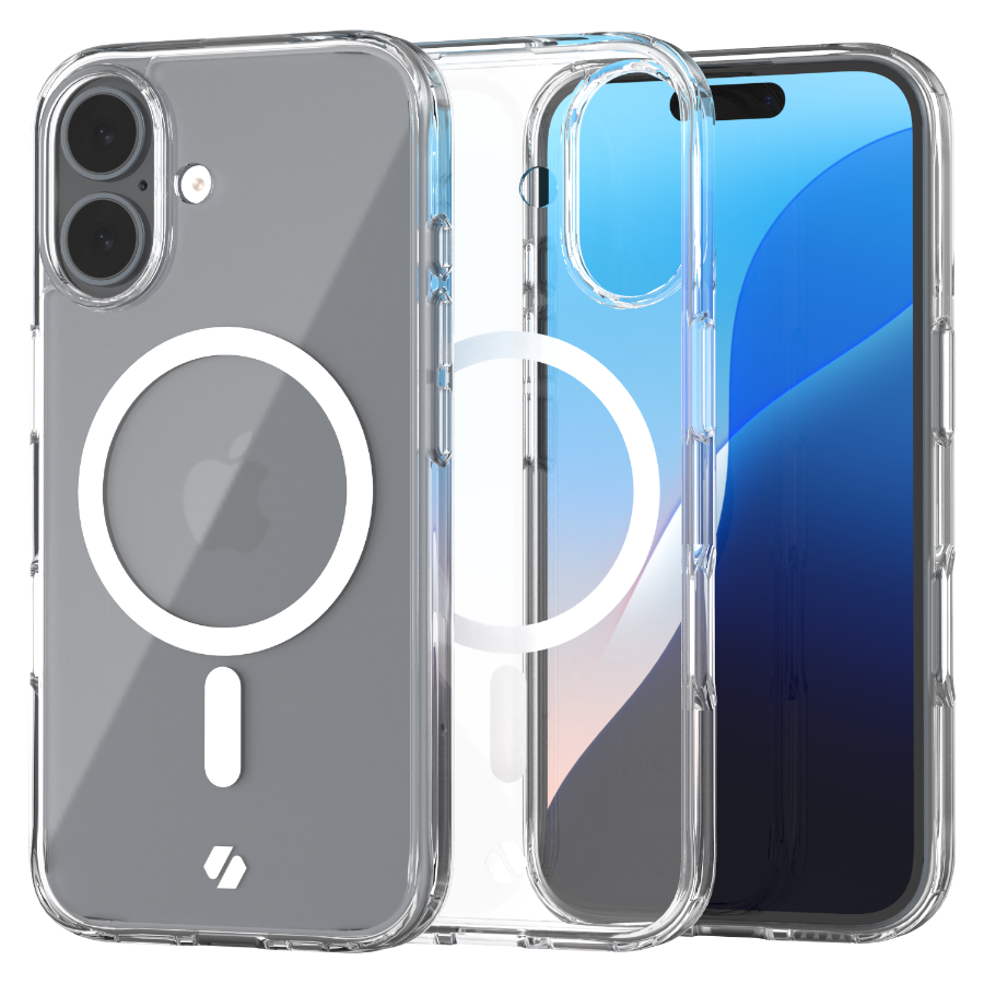 Spacecase Maciņš Clear Mag iPhone 16