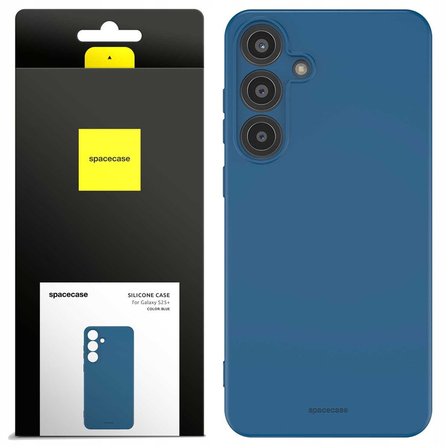 Spacecase Silikona maciņš 3.0 Galaxy S25+ zils