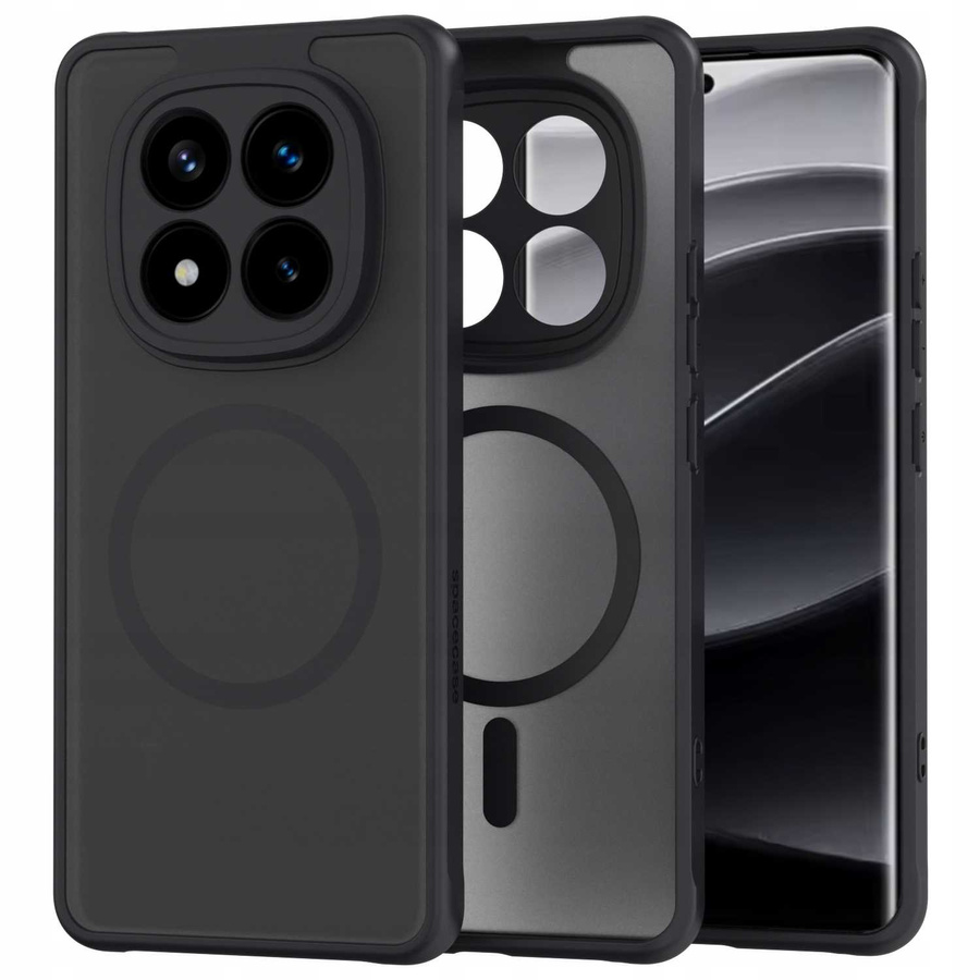 Hybrid Mag futrālis Redmi Note 14 Pro+ 5G melns