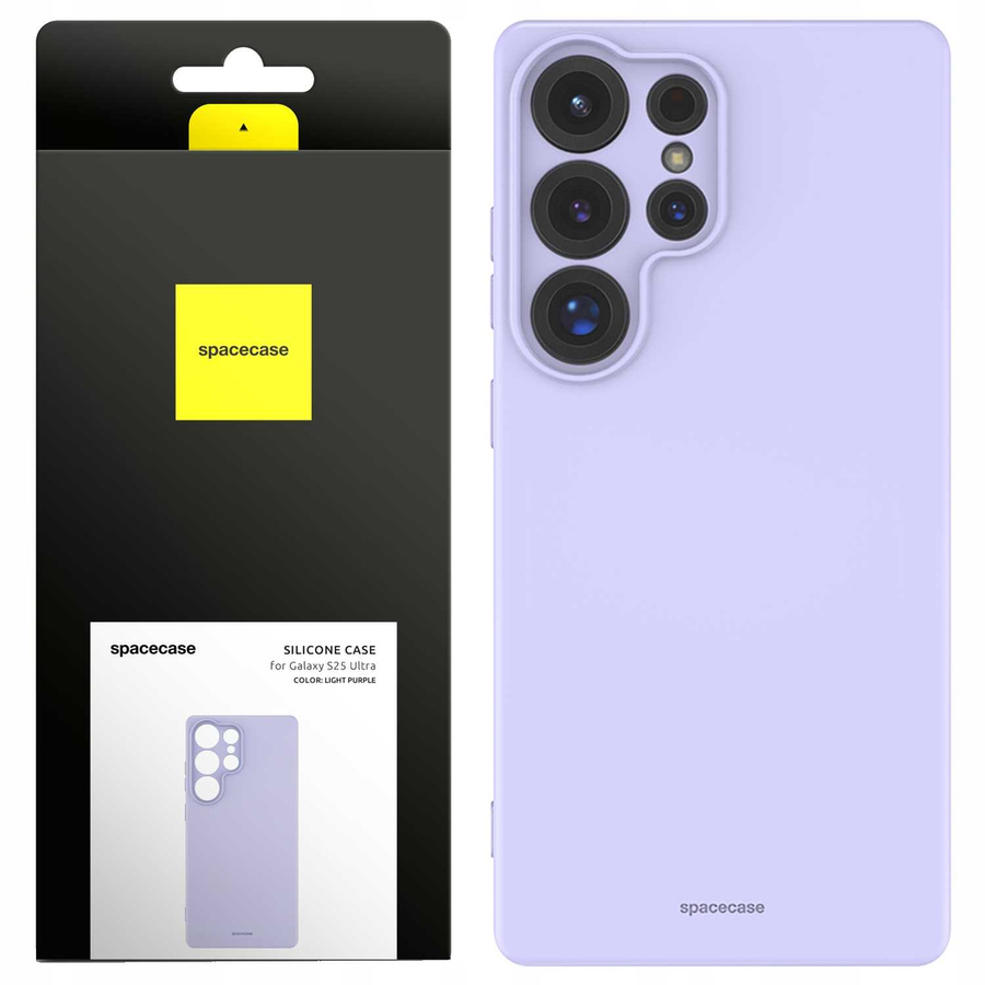 Silicone Case 3.0 Galaxy S25 Ultra light purple
