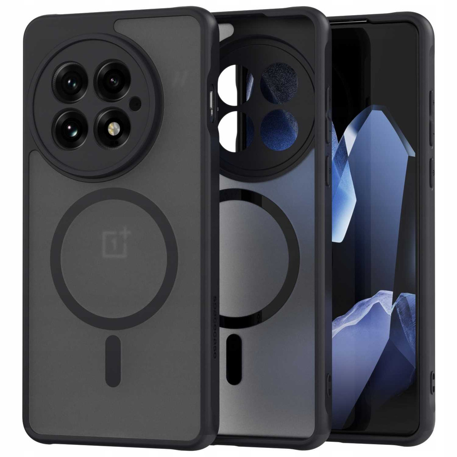 Spacecase Hybrid Mag maciņš OnePlus 13 melns