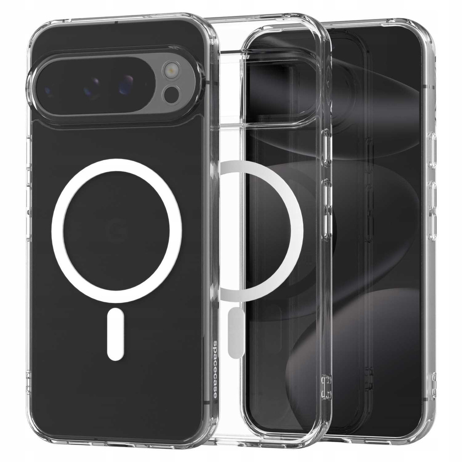 Spacecase Caurspīdīgs Mag maciņš Google Pixel 10 Pro XL