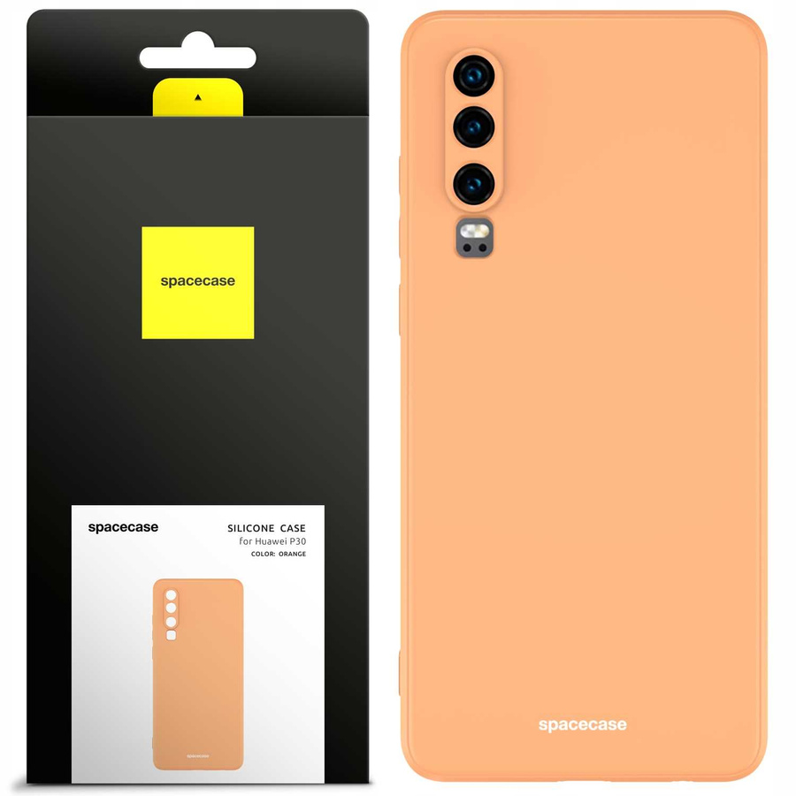 Spacecase Silikona maciņš Huawei P30 oranžs