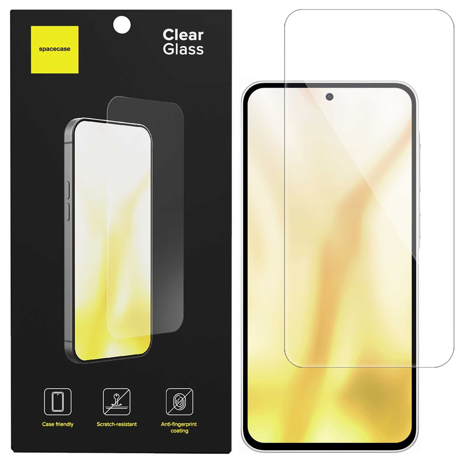 Spacecase Rūdīts stikls Clear Glass 2.5D Galaxy A36 5G