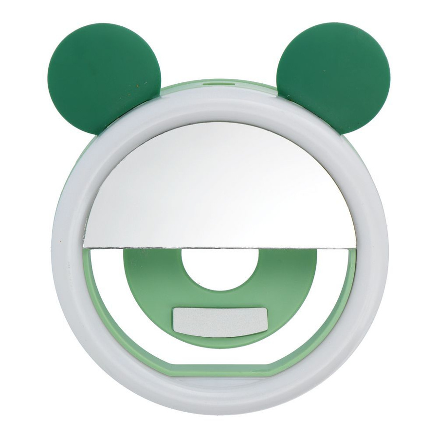 Lampa LED Ring do selfie na telefon RK12 zielony