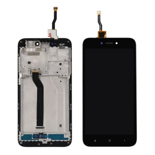 LCD Displejs Saderīgs ar Xiaomi Redmi 5A ar frame Balts HQ