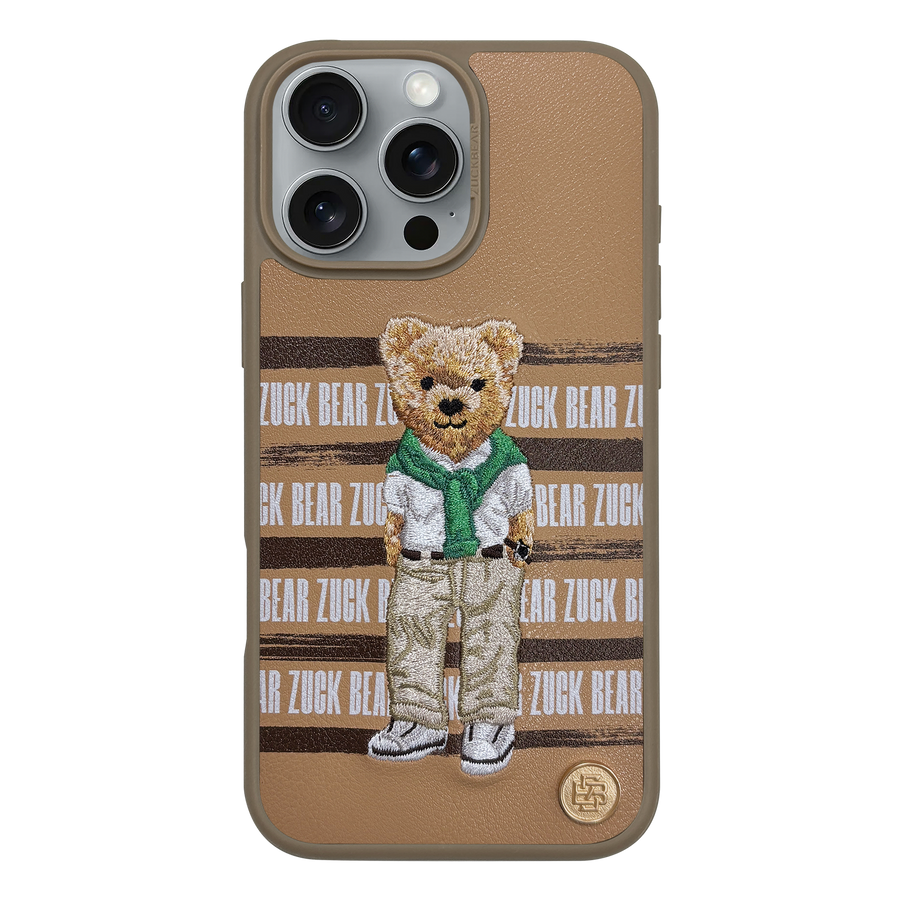 ZUCK BEAR SAN FRANCISCO FORTUNE IPHONE 16 PRO MAX GOLDEN STATE BEAR