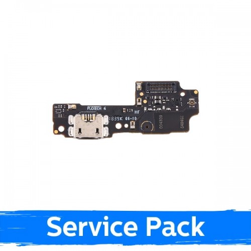 Charging Port Saderīgs ar Xiaomi Redmi 7A ar Flex / Plata (Service Pack)