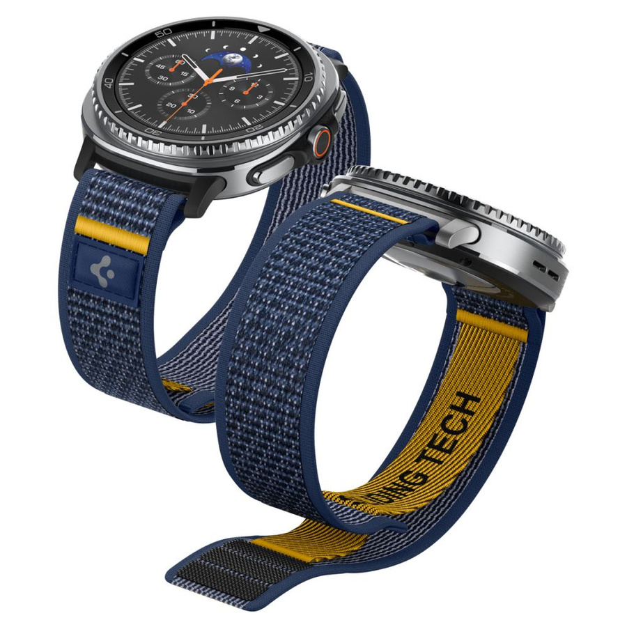 SPIGEN ATHLEX AIR siksniņa SAMSUNG GALAXY WATCH 8 / CLASSIC (40 / 44 / 46 MM) ACTIVE tumši zils