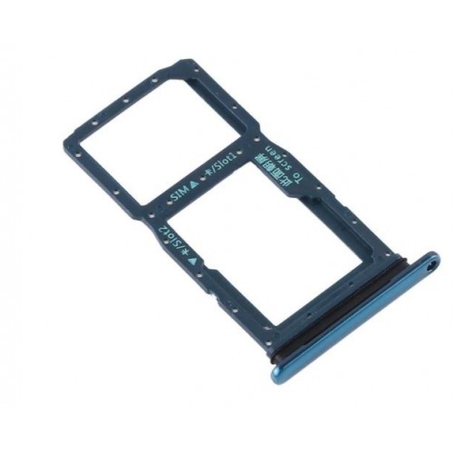SIM Holder Saderīgs ar Huawei P Smart Z SIM card holder Zils