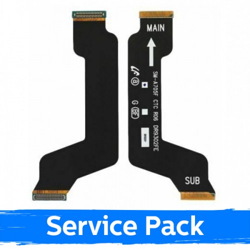 Flex Kabelis Saderīgs ar Samsung A705 2019 A70 motherboard 100% Original (Service Pack)