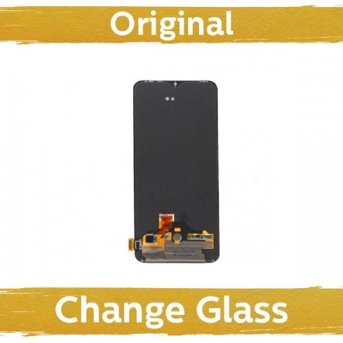 LCD Displejs Saderīgs ar OnePlus 7 Melns (Renewed: China)