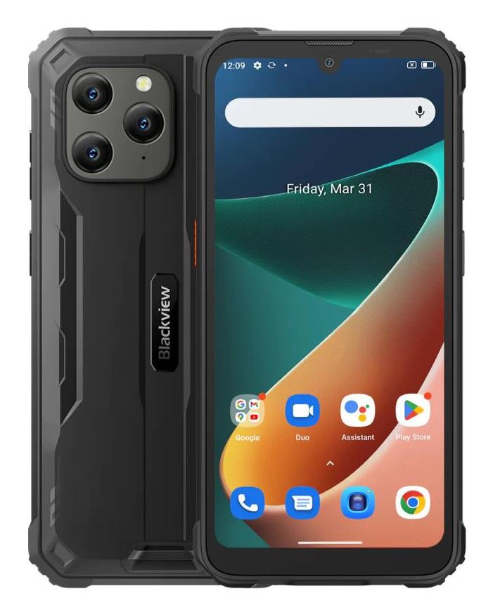 Blackview BV5300 Pro melns mobilais tālrunis