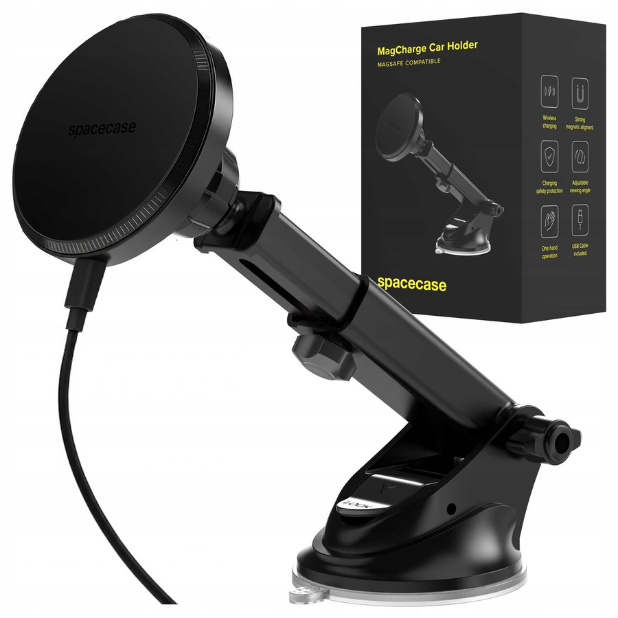 Spacecase Auto turētājs Dash/Windshield MagCharge WM12B