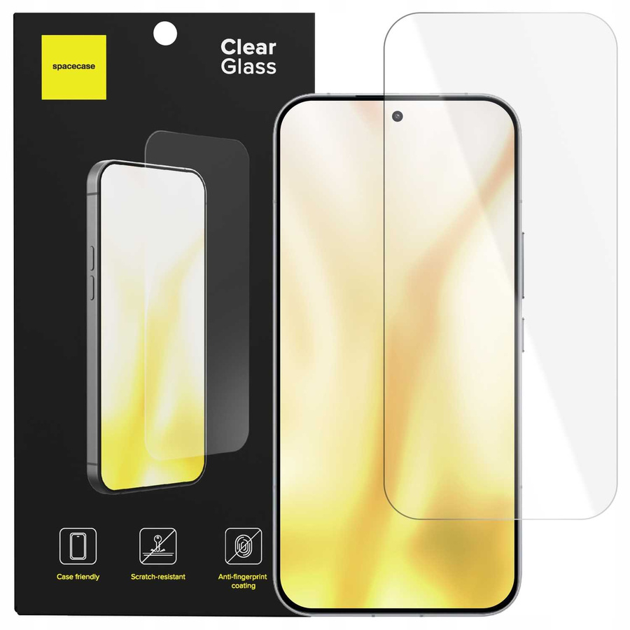 Spacecase Rūdīts stikls Glass Clear 2.5D Poco F8 Ultra