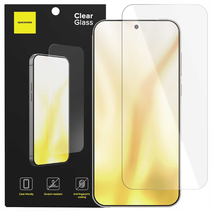 Spacecase Rūdīts stikls Glass Clear 2.5D OnePlus 15R