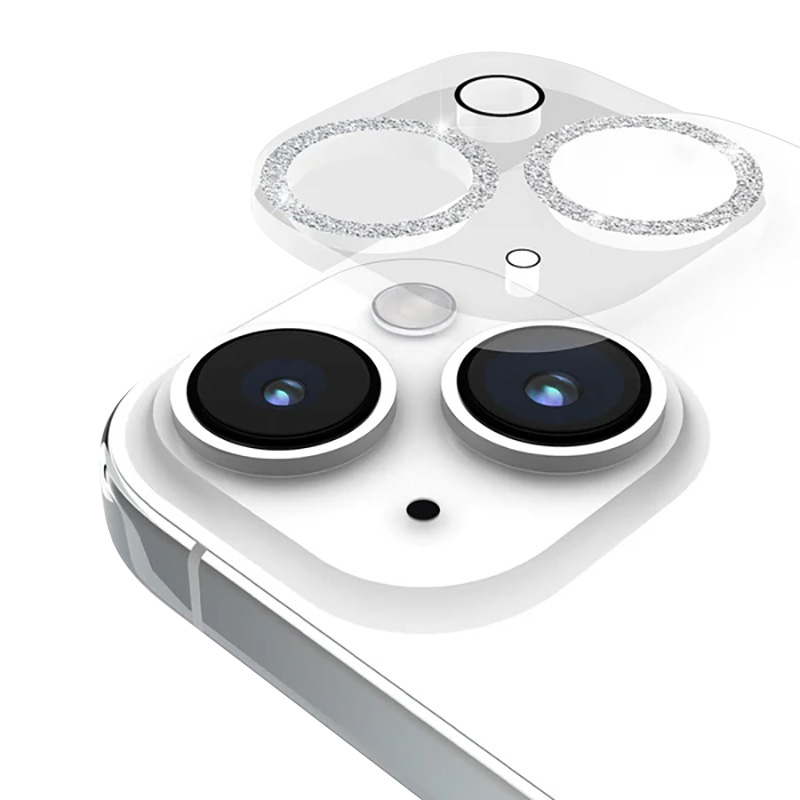 maciņš-Mate Sparkle Lens Protector - aizsargājošs Glass iPhone 15 / iPhone 15 Plus Camera (Twinkle)