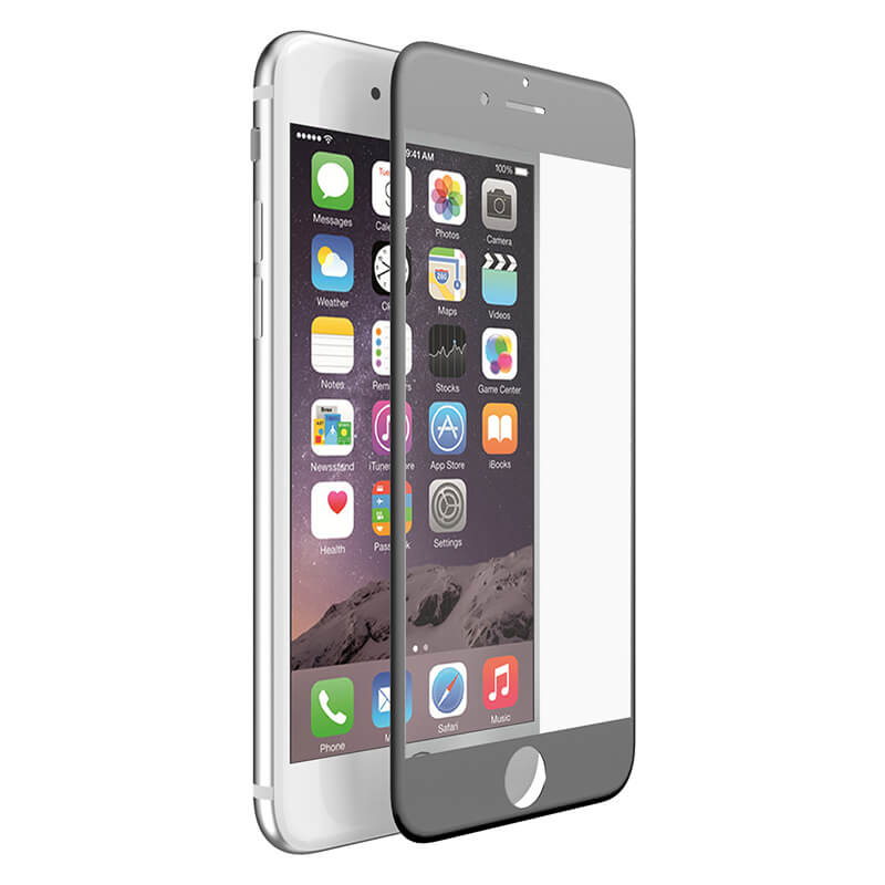 X-Doria ARC aizsargs - Tempered Glass 9H ekrāna aizsargs iPhone 7 Plus (melns Edge)