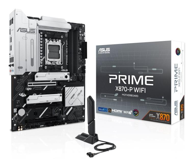 Mātesplate ASUS PRIME X870-P WIFI AMD X870 SAM5 ATX DDR5