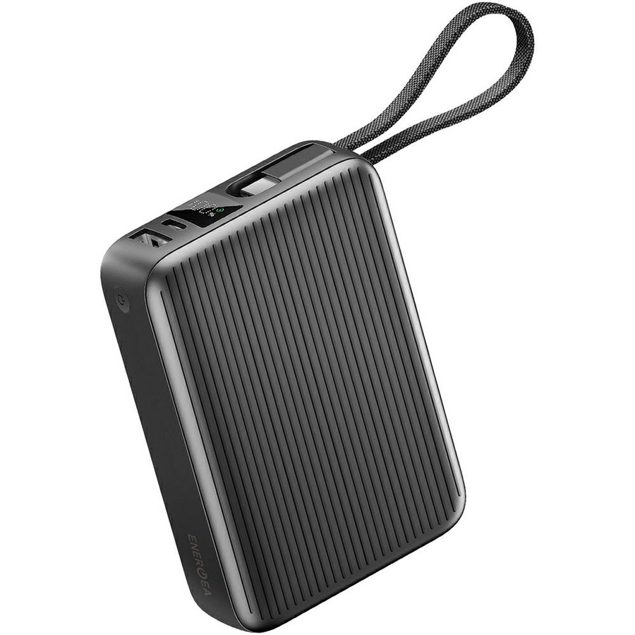Portatīvais lādētājs Energea Integra Ultra 45 20000mAh Kabelis USB-C PD45W pelēks