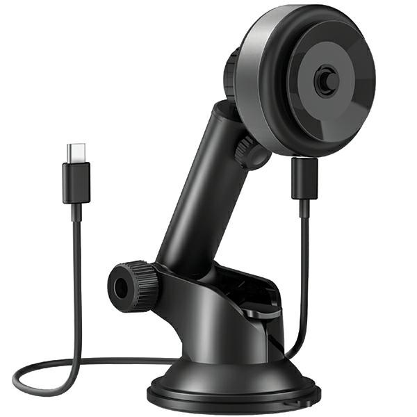 ENERGEA universāls bezvadu turētājsAirLock uz paneļa/pie režģa melns/black