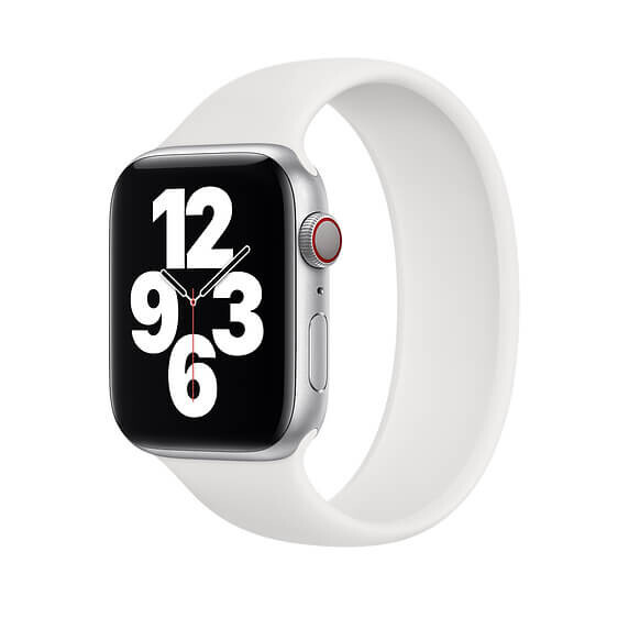 APPLE SIKSNIŅA APPLE WATCH SOLO LOOP 45MM SIZE 11 WHITE bez iepakojuma