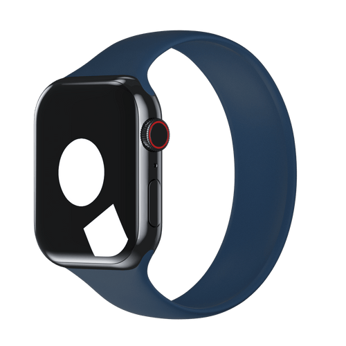 APPLE SIKSNIŅA APPLE WATCH SOLO LOOP 42/44/45MM SIZE 11 STORM BLUE bez iepakojuma