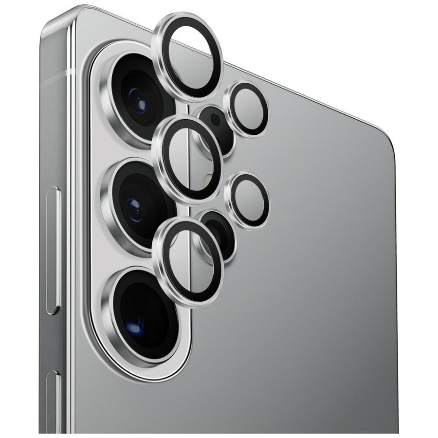 UNIQ Optix Aluminium Camera Lens kameras stikls Samsung Galaxy S26 Ultra sudraba