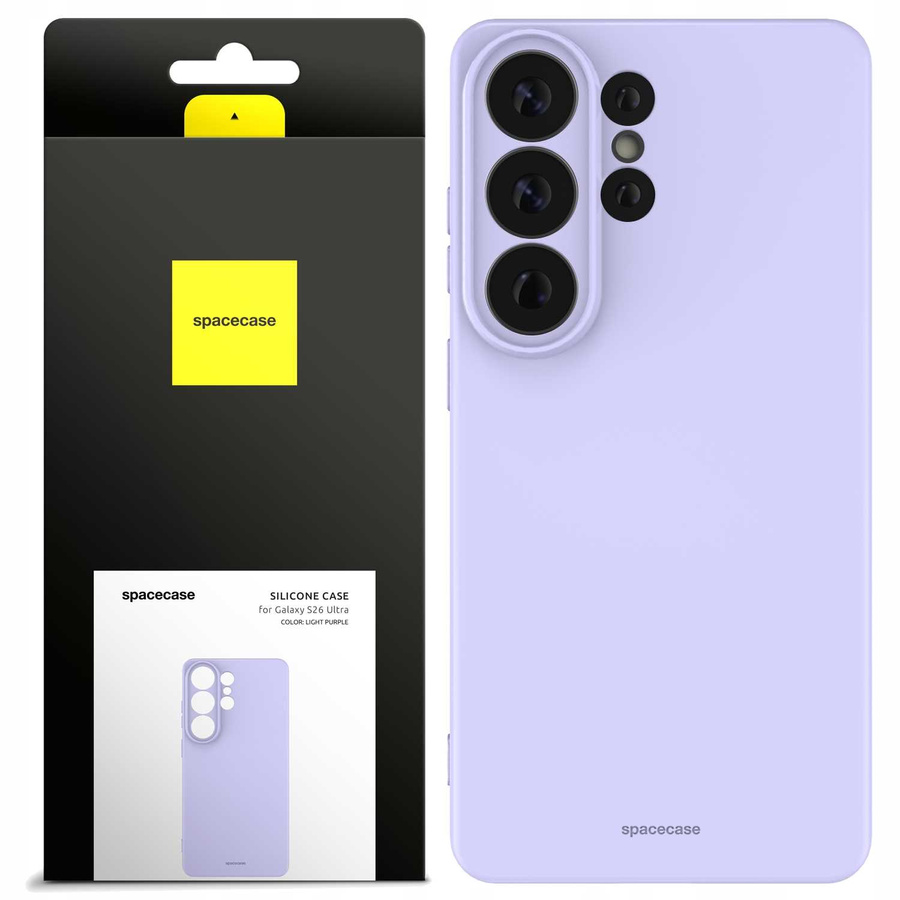 Spacecase Etui Silicone Case 3.0 Galaxy S26 Ultra light purple