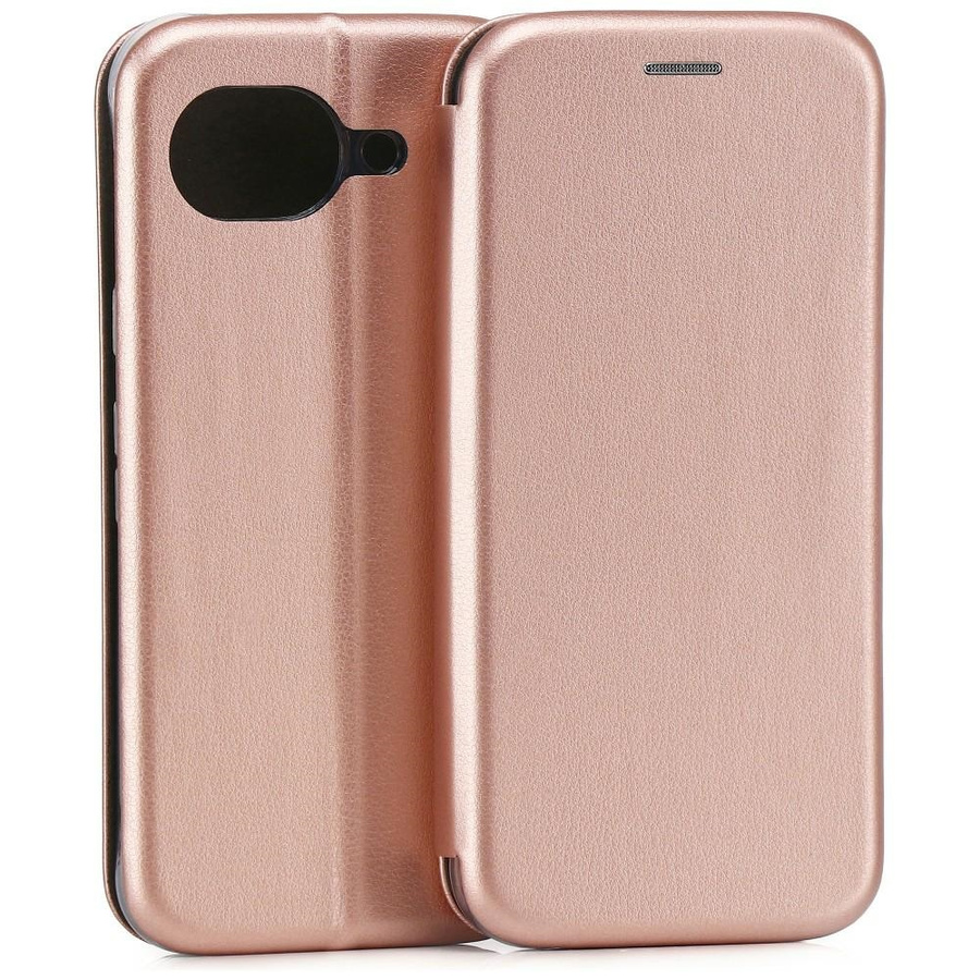 Beline Book Magnetic maciņš Google Pixel 10A rozā-zelta