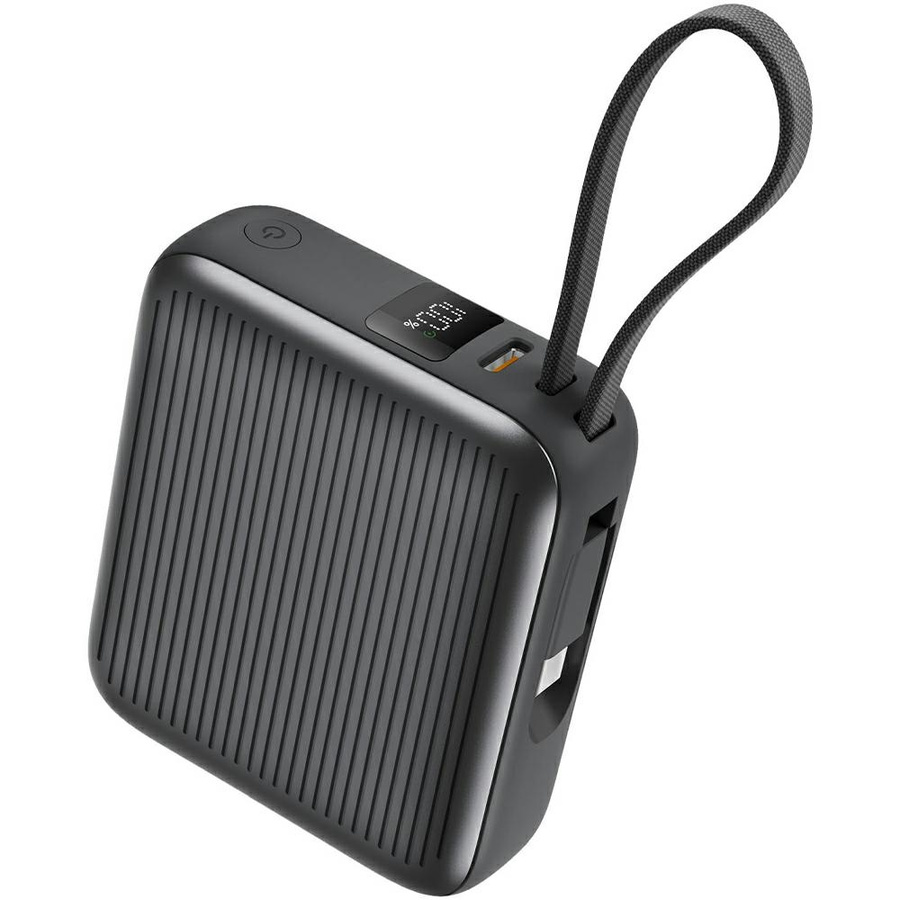 PowerBank Energea Integra Mini 35 10000mAh kabel USB-C PD35W pelēks