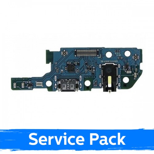 Charging Port Saderīgs ar Samsung A202 A20e 2019 Ar Flex / Plata Original 100% (Service Pack)