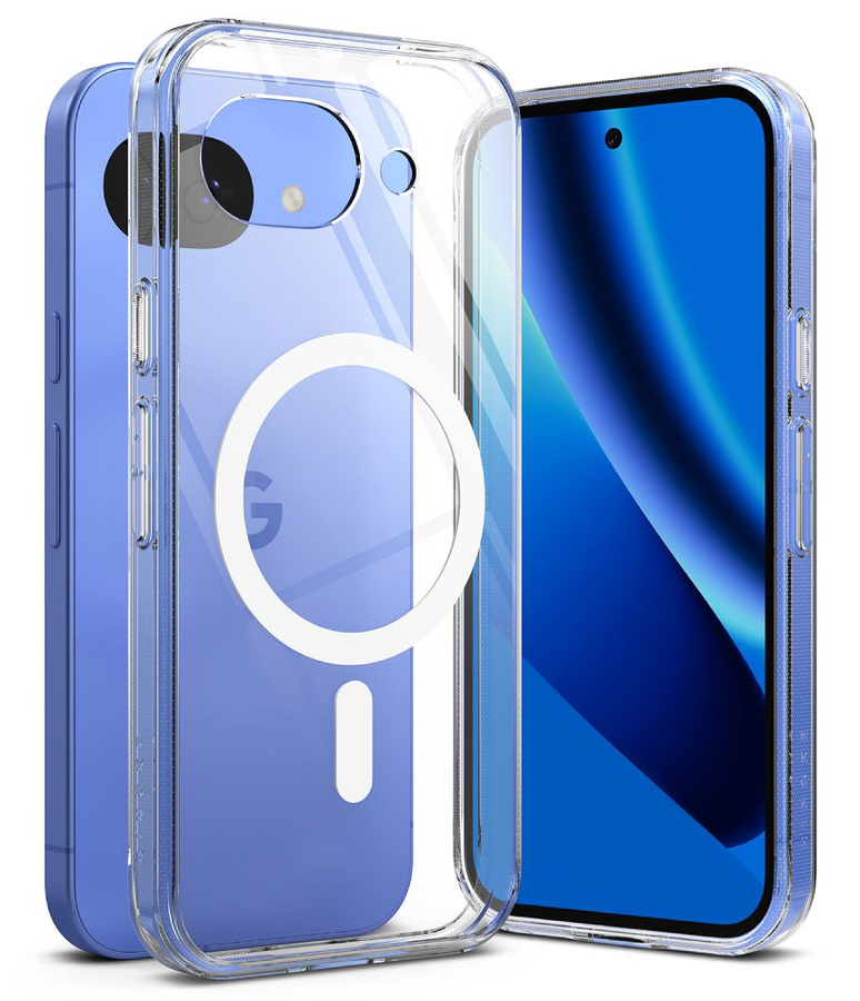 RINGKE FUSION MAGNETIC MAGSAFE maciņš GOOGLE PIXEL 10A caurspīdīgs
