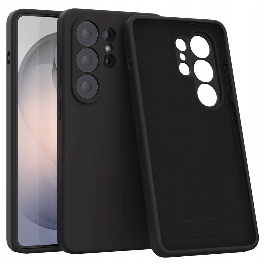 Spacecase Etui Silicone Mag Galaxy S26 Ultra black