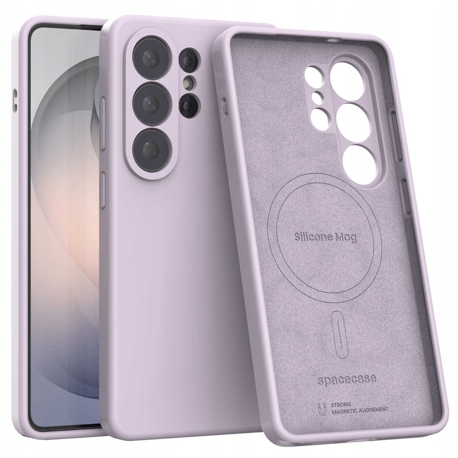Spacecase Etui Silicone Mag Galaxy S26 Ultra purple