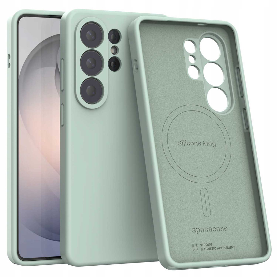 Spacecase Etui Silicone Mag Galaxy S26 Ultra mint