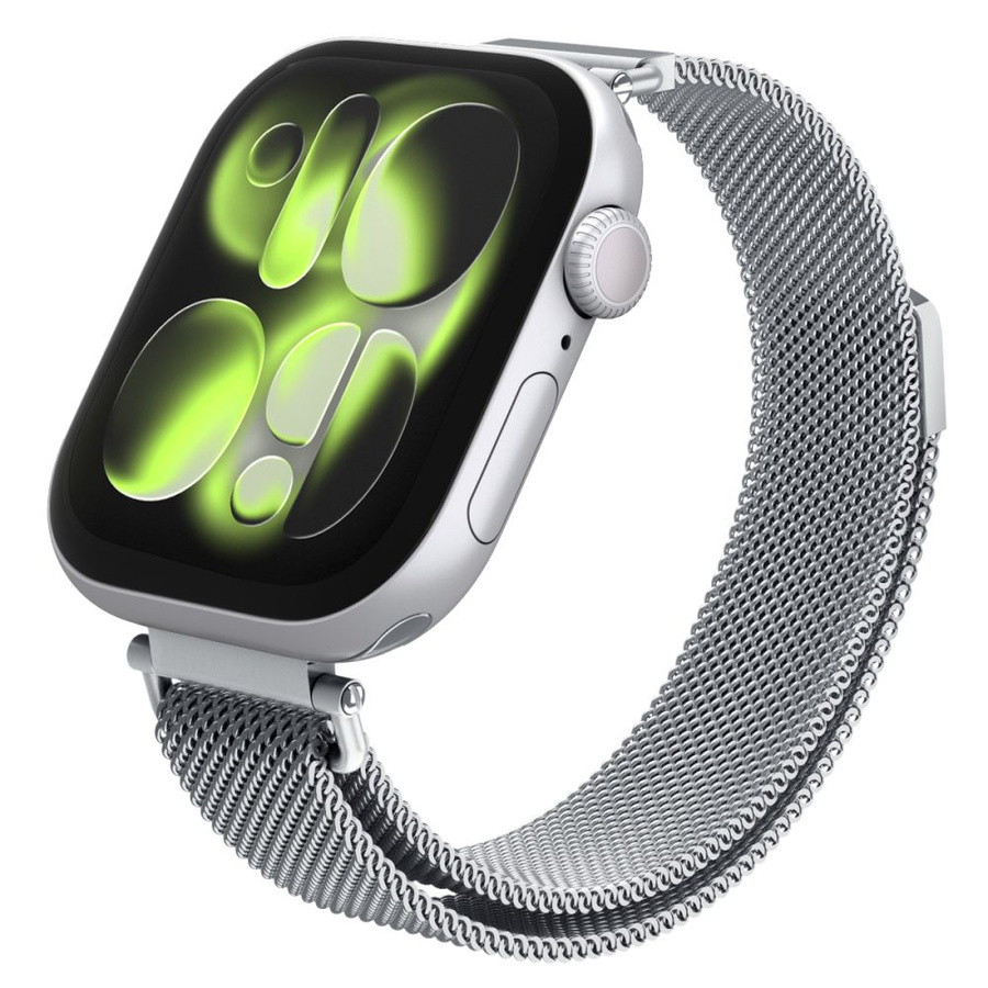 SPIGEN WBM4 siksniņa APPLE WATCH 8 / 9 / 10 / 11 / SE (40 / 41 / 42 MM) sudrabs