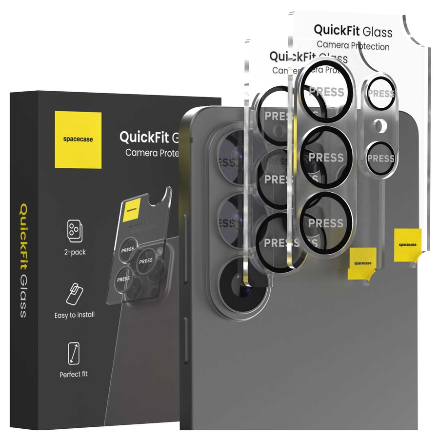 Spacecase Szkło na aparat QuickFit Camera Galaxy S26 Ultra black