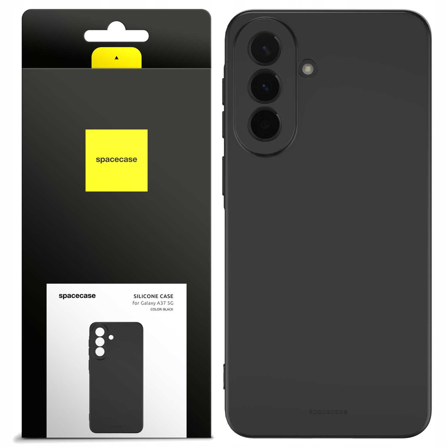 Silikona futrālis 3.0 Galaxy A37 5G melns