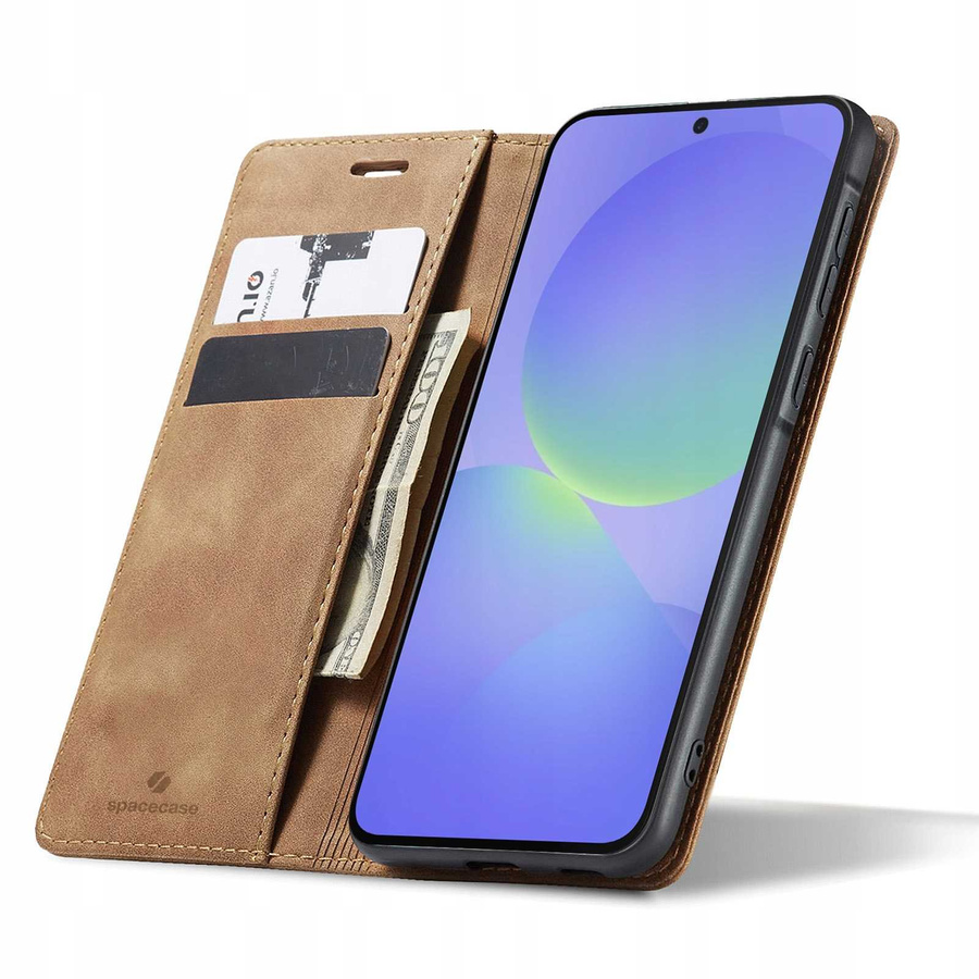 Maciņš-maks Galaxy A57 5G gaiši brūns