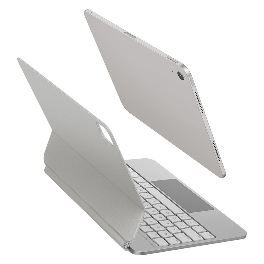 Etui UNIQ Venno Pro Magnetic Smart       z klawiaturą do iPad Air 11" M2 2024 / M3 2025 / M4 2026 | Air 10.9" (2022/20) | iPad Pro 11" (2022/21) balts