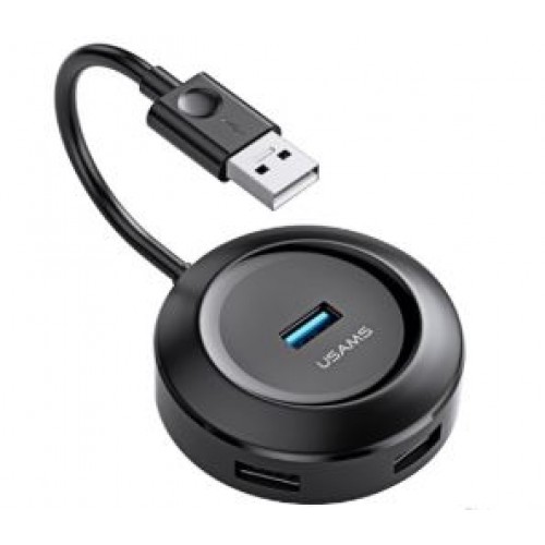 Adapteris USAMS "SJ414" (Ieeja: USB / Izeja: 4-USB)