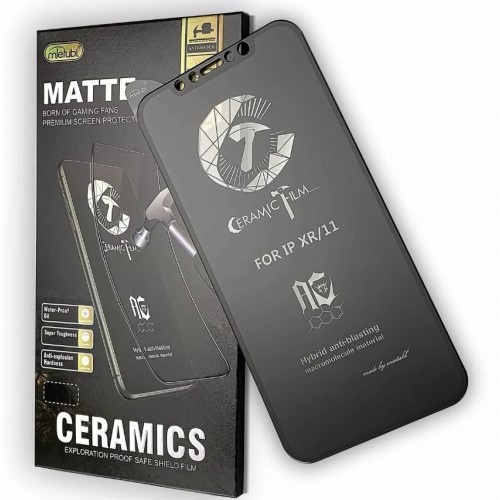 Ekrāna aizsargs "Ciets keramikas 5D (matēts)" Xiaomi Redmi 9T / Poco M3