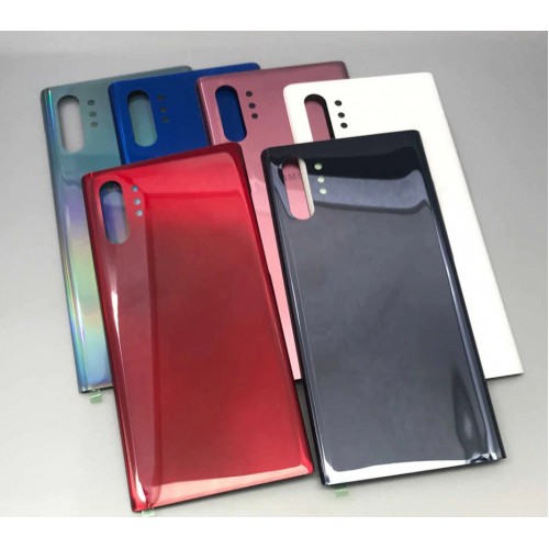 Aizmugurējais vāciņš Saderīgs ar Samsung N975 Note 10 Plus (Original colour: Aura Balts) HQ