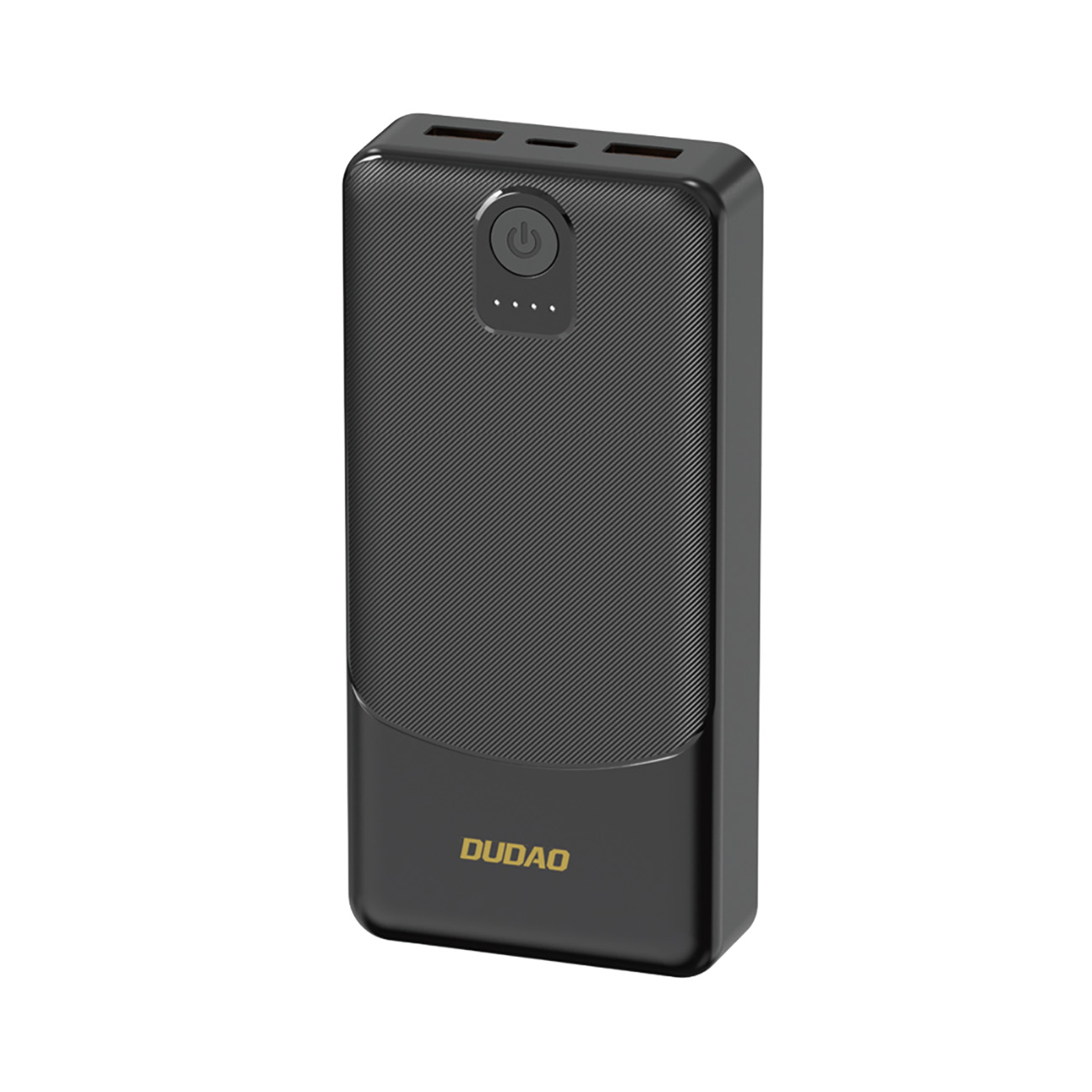 Dudao K10Pro portatīvais lādētājs 2.4A 20000mAh 2 x USB-A - melns