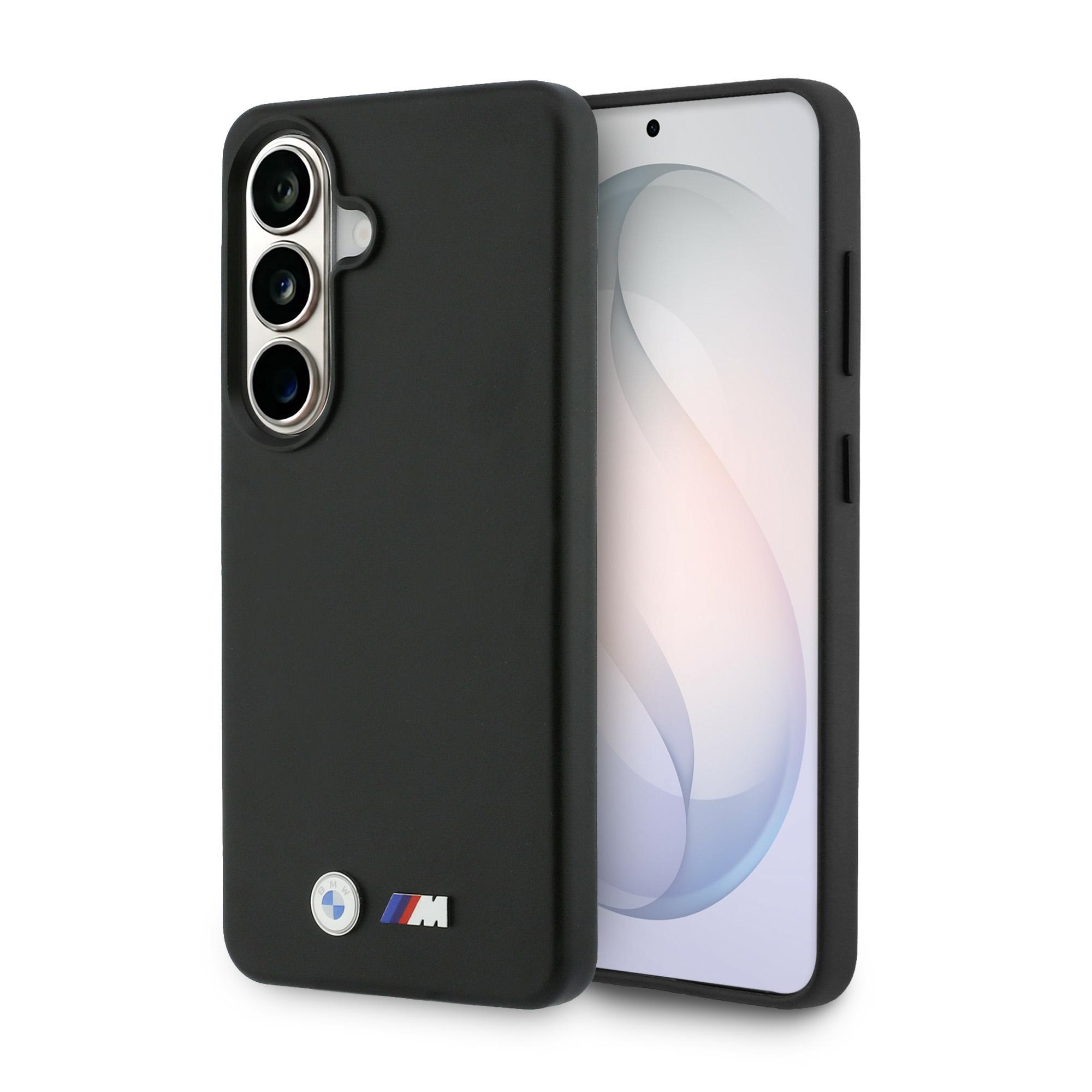 BMW M Metal Logo MagSafe maciņš Samsung Galaxy S26 - melns