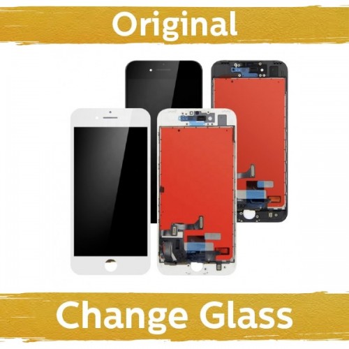 LCD Displejs Saderīgs ar iPhone 7 Plus Balts (DTP / LG) (Renewed: China)