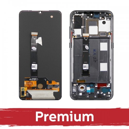 LCD Displejs Saderīgs ar Xiaomi Mi 9 ar Frame / Lavender Violets / OEM