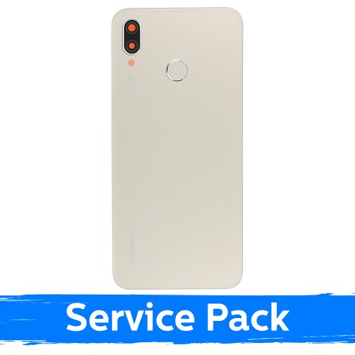 Aizmugurējais vāciņš Saderīgs ar Huawei P20 Lite Zeltains (Service Pack)
